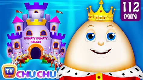 Humpty Dumpty Sat On A Wall and Many More Nursery Rhymes for Children | Kids Songs by ChuChu TV ...