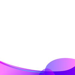 Gradient abstract footer Royalty Free Vector Image