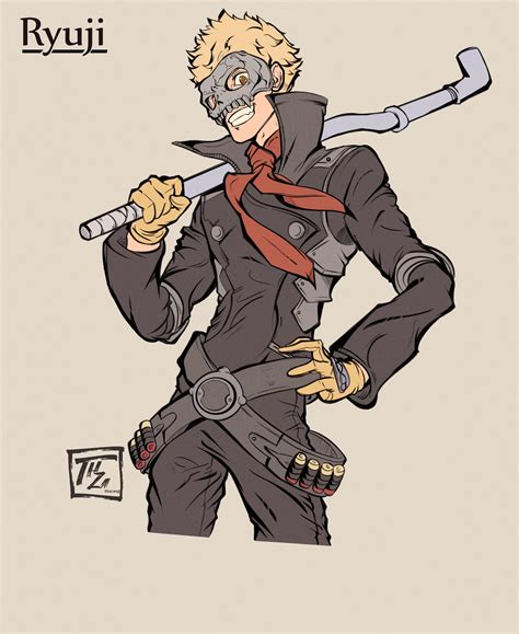 Hamza Touijri - Ryuji Character Art