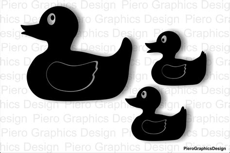 Rubber Duck #2 SVG Rubber Duck Clipart Dxf Rubber Duck Cut Files For Silhouette Rubber Duck ...