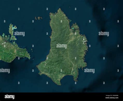 Catanduanes, province of Philippines. High resolution satellite map ...