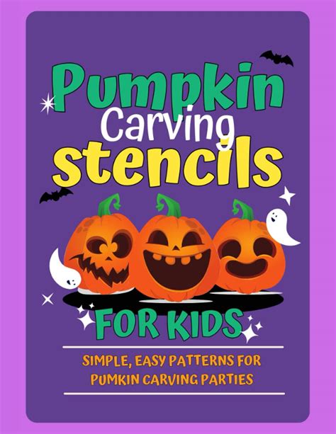 Buy Pumpkin Carving Stencils for Kids/ 30 Easy Templates for Making Halloween Pumpkins/ Pumpkin ...