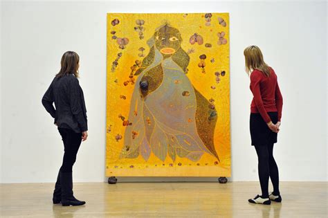 Chris Ofili | Biography, Art, Paintings, Elephant Dung, Madonna, The ...