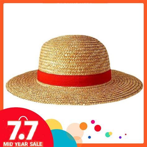 ONE PIECE Adult Luffy Straw Hat | Shopee Malaysia