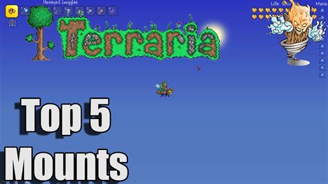 Terraria Top 5 Mounts | Terraria Countdown - YouTube