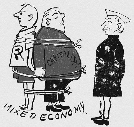 Nehru's mixed economy model