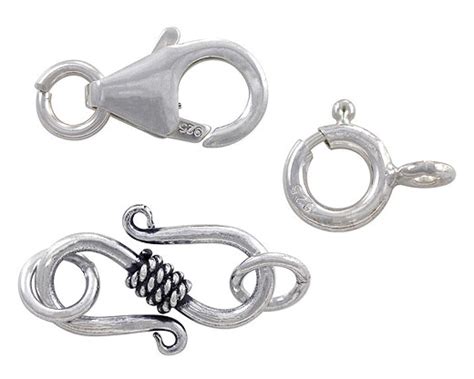 Sterling Silver Jewelry Findings | Sterling Silver Clasps and Beads