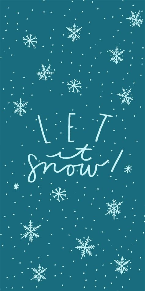 Let It Snow Wallpaper - iXpap