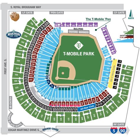 At T Park Interactive Seating Map | Brokeasshome.com