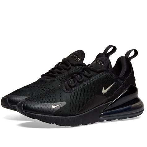 Nike Air Max 270 Black, Chrome & Pure Platinum Nike