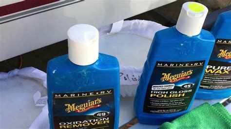 How to Buff, Polish and Wax Your Boat - YouTube