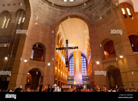 Basilica of the National Shrine of Our Lady of Aparecida, Aparecida Stock Photo, Royalty Free ...