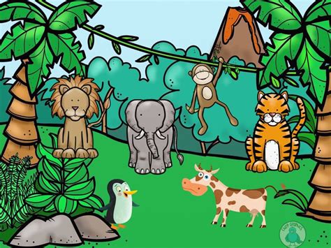 حيوانات الغابه Free Games online for kids in Pre-K by يوسف البرازي