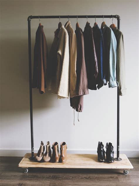 DIY Garment Rack Tutorial | Kokay | A DIY Style and Beauty Blog | Clothes rack design, Hanging ...