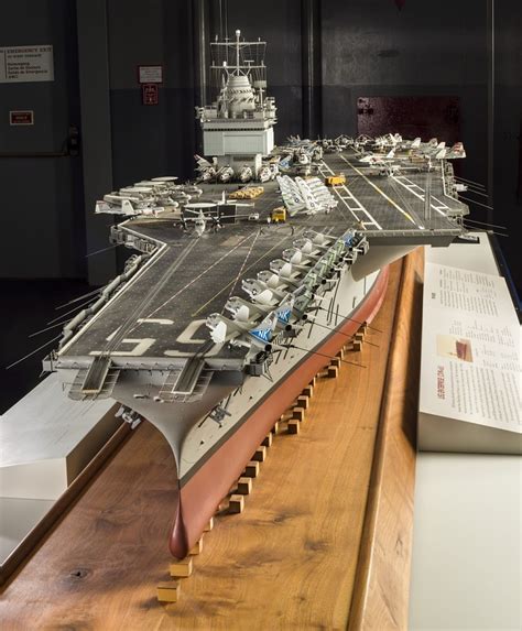 Model, Aircraft Carrier, USS Enterprise | National Air and Space Museum