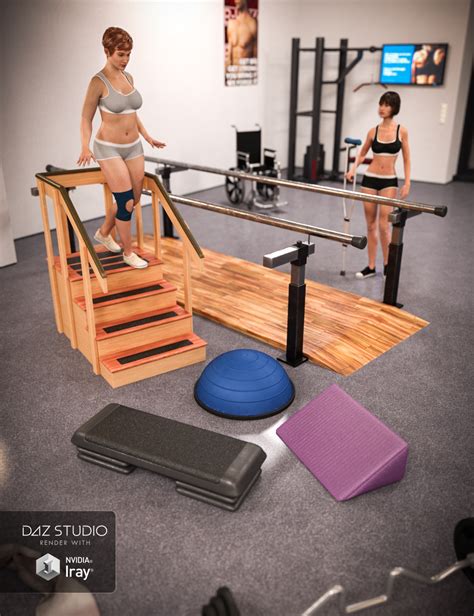 Physical Therapy Equipment | Daz 3D