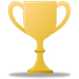 Gold Trophy Icon #108522 - Free Icons Library