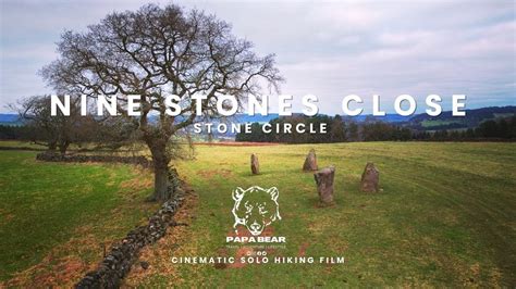 Off The Beaten Path: Nine Stones Close Stone Circle | Peak District | Solo Hiking - YouTube