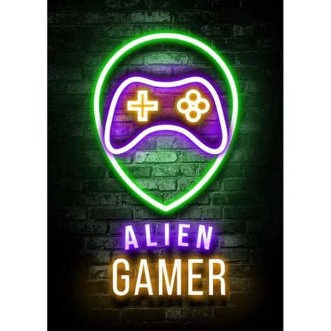 Gaming Wall Poster, Eat Sleep Game Repeat Canvas Poster Wall Decor Playroom Game Room Decoration ...
