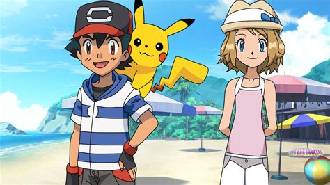 RQ - Ash and Serena in Alola. by Aquamimi123 on DeviantArt