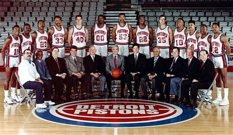 1990 NBA Champion Detroit Pistons