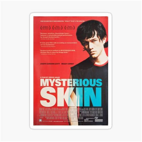 "Mysterious Skin Poster, v2" Sticker for Sale by ArtLoverStore | Redbubble