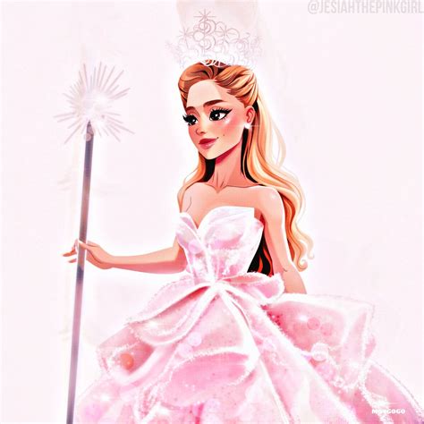 Ariana Grande as Glinda the good witch | Glinda the good witch, Glenda ...