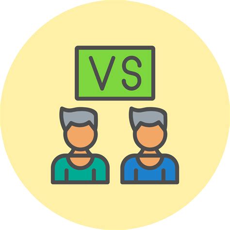 Versus Vector Icon 16451394 Vector Art at Vecteezy