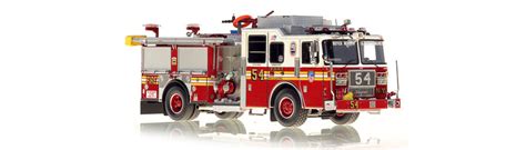 Fire Replicas FDNY Seagrave Engine 54 Scale Model