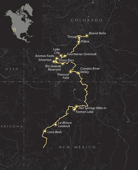 Continental Divide New Mexico Map - Maping Resources