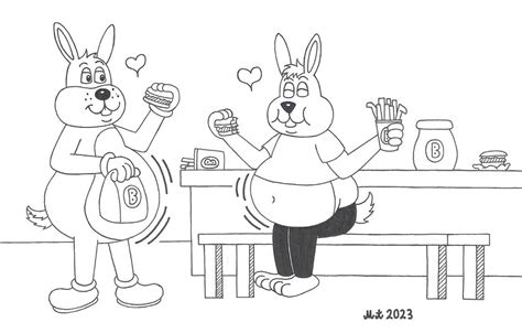 Fat Bunny Week Day 3 by Mattand95 on DeviantArt