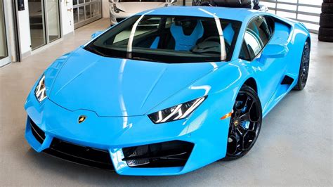 Arriba 58+ imagen blue lamborghini huracan - Abzlocal.mx