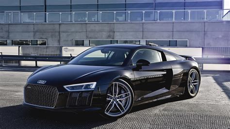 Stunning imagery with Audi R8 V10 Plus Mythos Black from Sweden