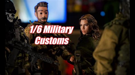 My Custom 1/6 Scale Military Figures - YouTube