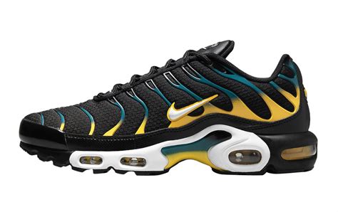 Nike Air Max Plus Black Teal Yellow DH4776-001 - KicksOnFire.com