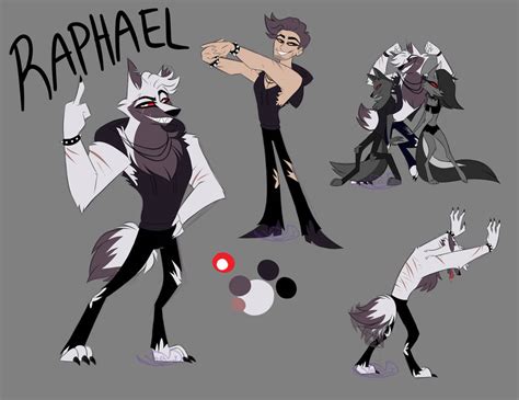 OC Raphael - Helluva Boss (concept art) by Vea-V on DeviantArt