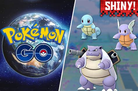 Squirtle Shiny Pokemon GO: September Field Research - How to catch, evolve Shiny Blastoise ...