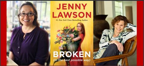 Jenny Lawson was in conversation with Judy talking about Broken (In The Best Possible Way ...