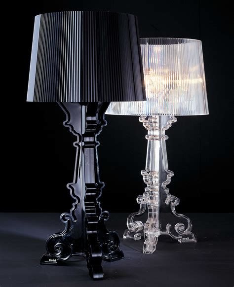 Lampada da tavolo Bourgie di Kartell - Trasparente | Made In Design