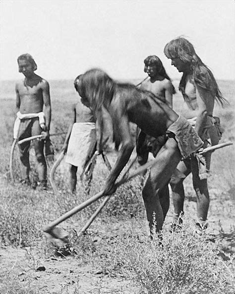 Hombres Hopi Cosechando en Reserva - Hopi Men Farming on the Reservation | Indios hopi, Tribus ...