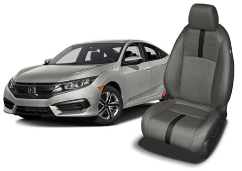 Honda Civic Seat Covers | Leather Seats | Custom Interior | Katzkin