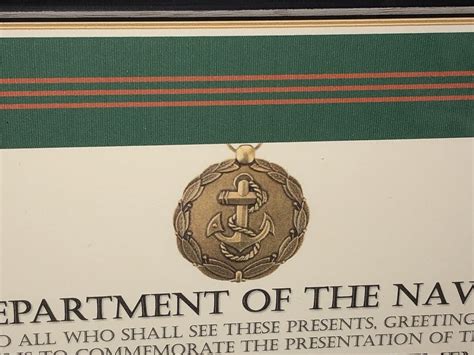 Navy Achievement Medal Citation Format