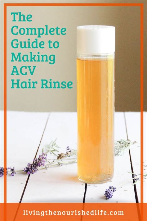 Apple Cider Vinegar Hair Rinse: The Complete Guide | The Nourished Life ...