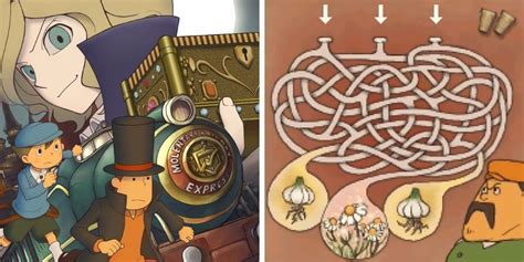 10 Of The Best Puzzles Found In Professor Layton Games