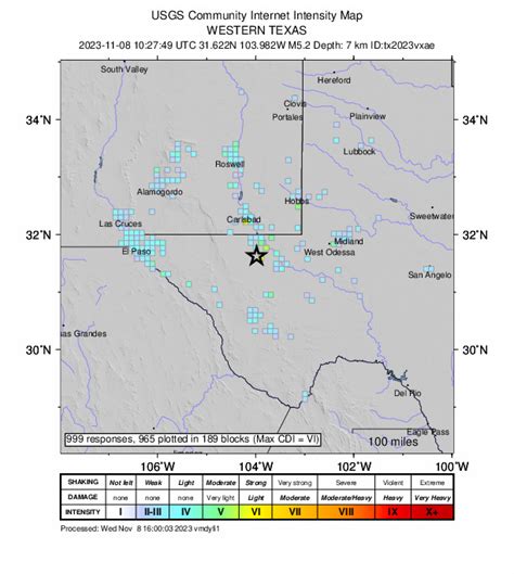 5.2 magnitude earthquake shakes west Texans in early morning hours