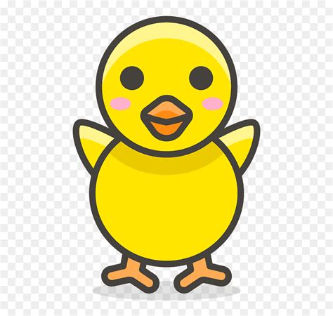 Baby Chick Emoji Clipart - Chick Clipart, HD Png Download - vhv