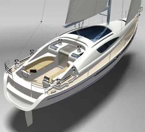 40 Foot Sailing Yacht Features Appealing Design With Great Performance ...