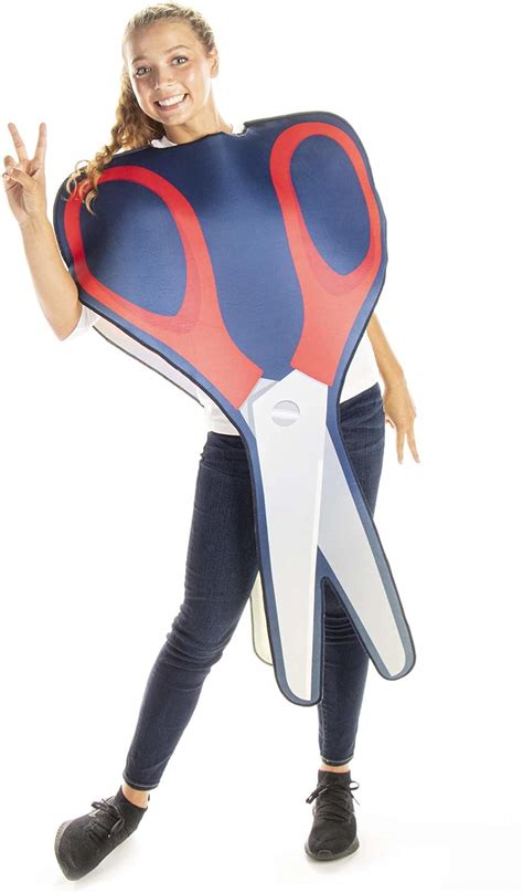 Amazon.com: Snippy Scissors Halloween Costume - Funny Office Supplies Party Outfit : Clothing ...