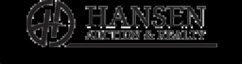 Hansen Auction & Realty - Beloit, Kansas - Upcoming Auctions