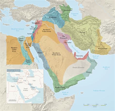 Charting “the 17 Nations of the Middle East” | Vanity Fair